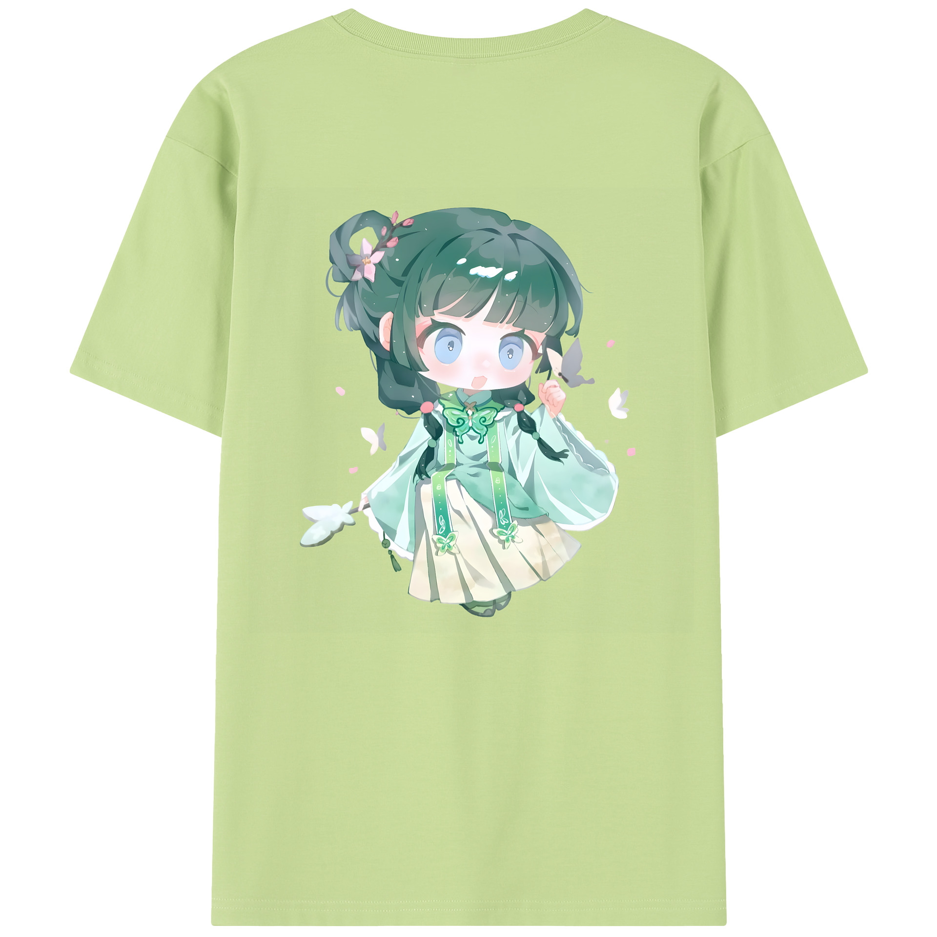 （画像用） 薬屋のひとりごと The Apothecary Diaries 綿100％半袖Tシャツ（背面プリント）